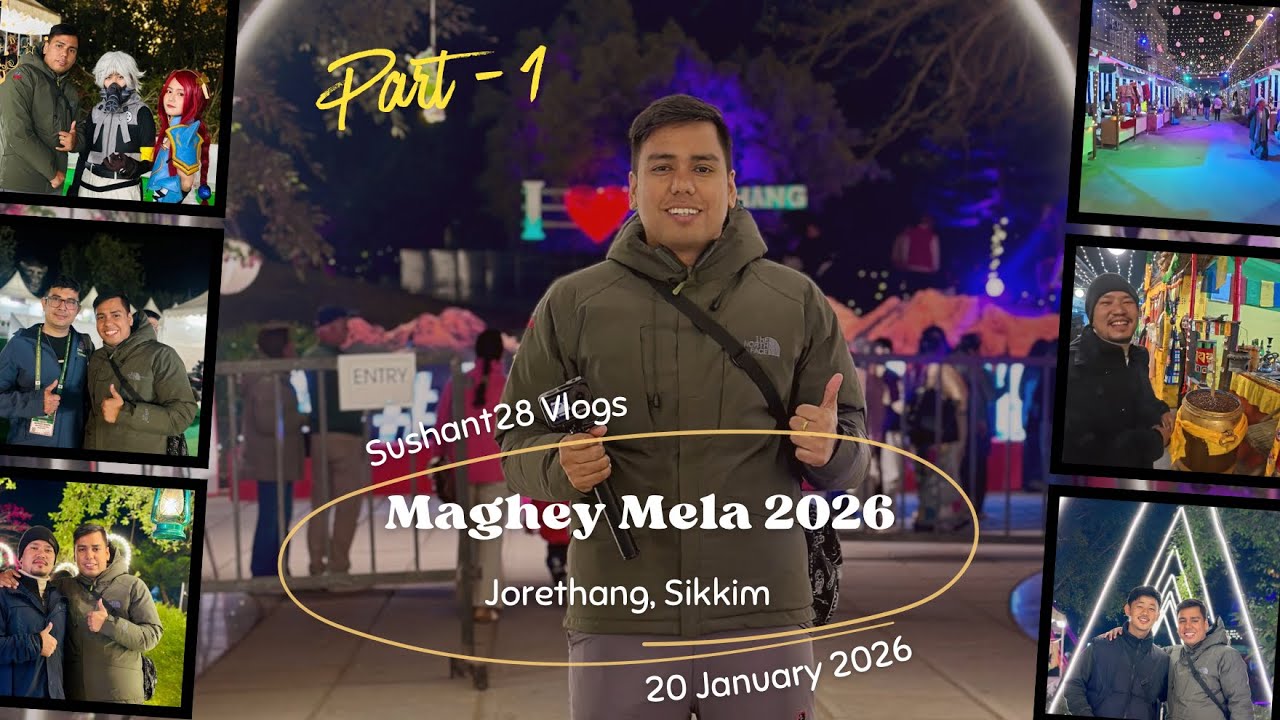 Part-1 | Maghey Sankranti Mela 🎡 2026 | Jorethang Sikkim