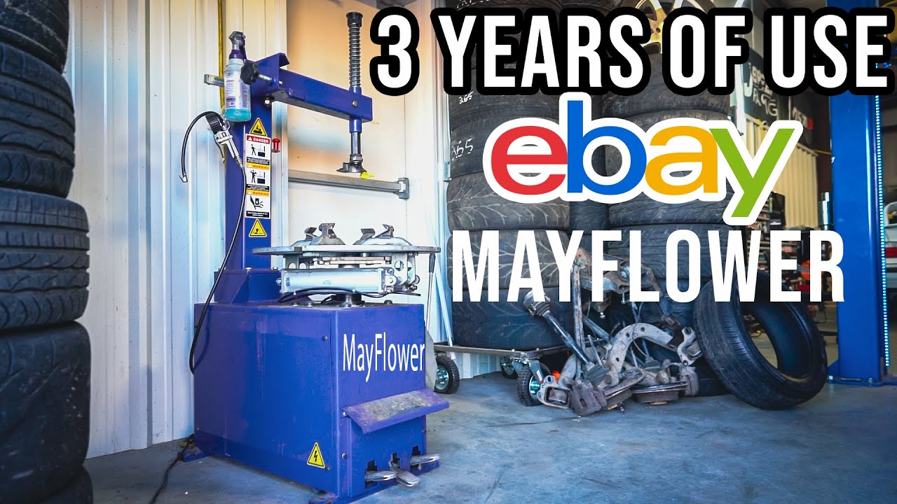 ДЕШЕВЫЙ ОБЗОР ШИНОМОНТАЖНОГО СТАНКА НА EBAY $ | MAYFLOWER 560