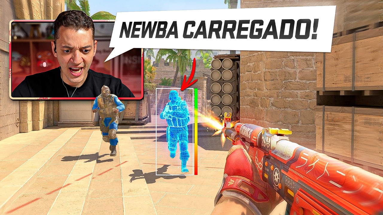 admito, eu fui muito tóxico nessa partida de CS 2