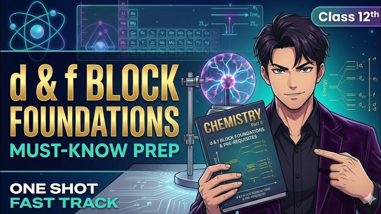 D & F Block Foundation| Transition & Inner Transition Elements – Full Foundation Explained