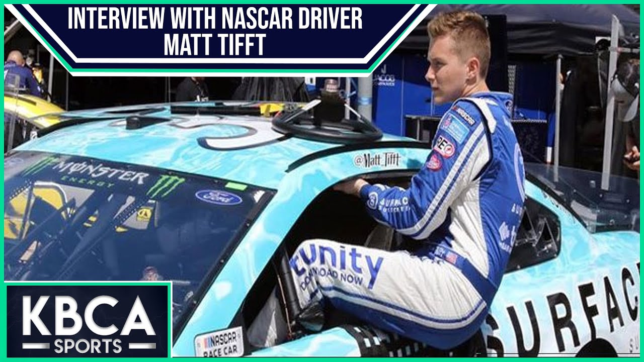 Interview with NASCAR Cup series driver Matt Tifft
