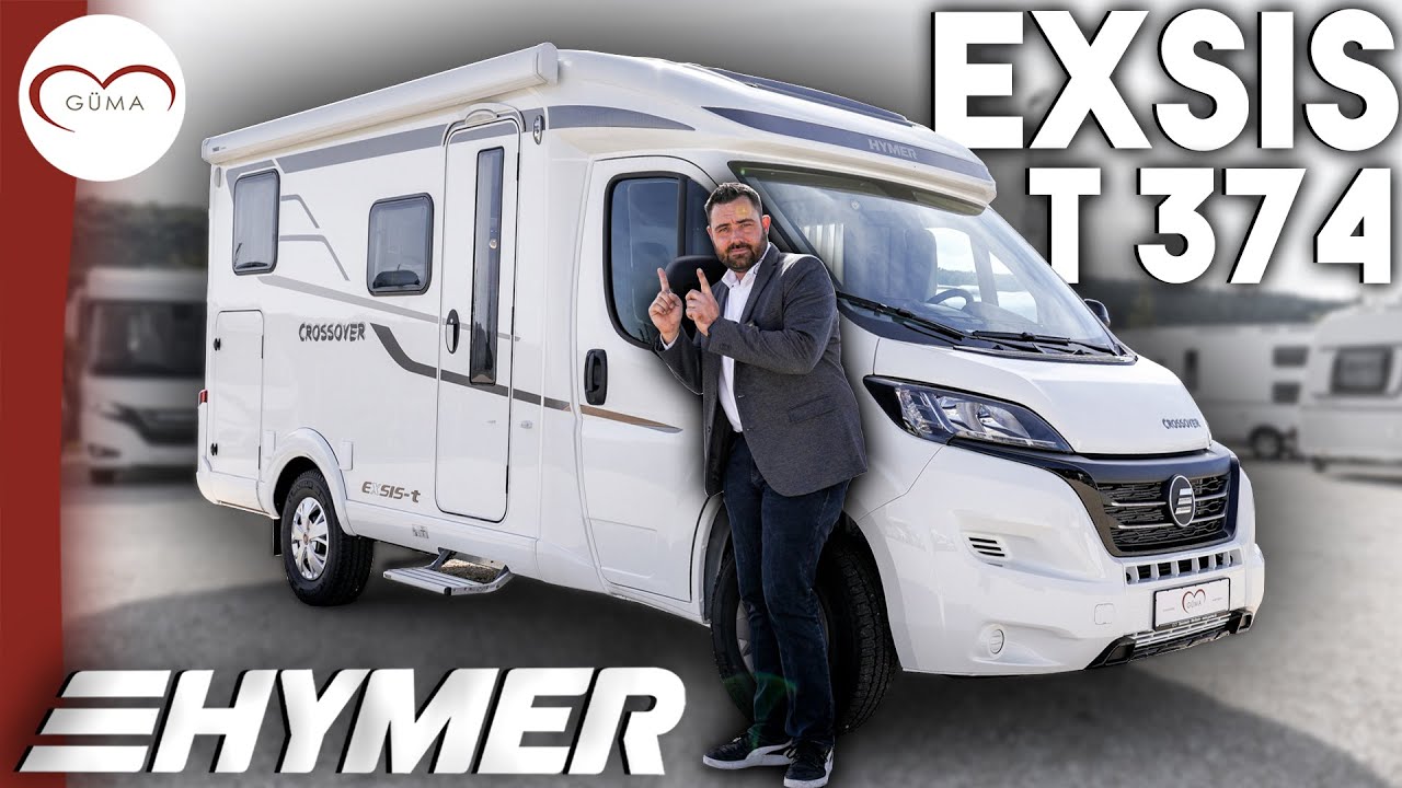 Hymer Exsis T 374 Crossover ⚡ | Heckgarage und Einzelbetten auf kompakten 6 Metern ❗ | GÜMA TV