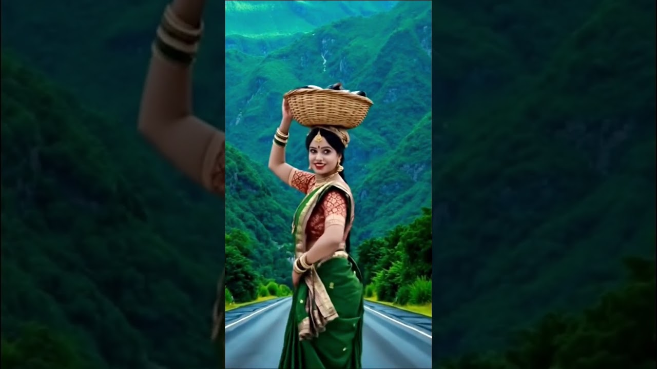 AI Marathi Kolin Bai 🐟 | Traditional Fish Seller Look | Village Style Video