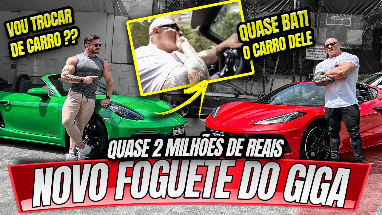 PORSCHE GTS VS CORVETTE C8 - CARIANI E GIGA COLOCARAM AS NAVES LADO A LADO