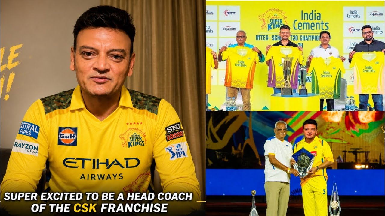 Hemang Badani Reacts After Becoming CSK Head Coach | Emotional First Message after Join CSK