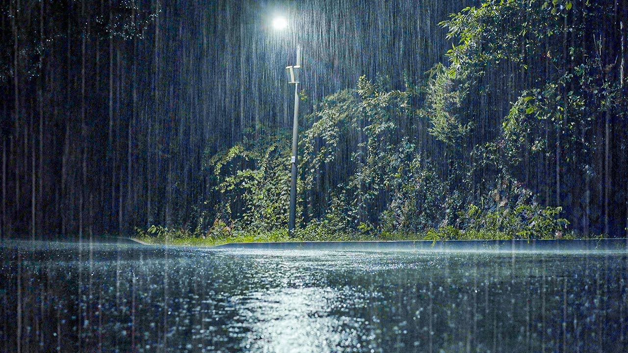 Heavy Rain Sounds for Sleeping | Deep Sleep Instantly, Insomnia & Tinnitus Relief