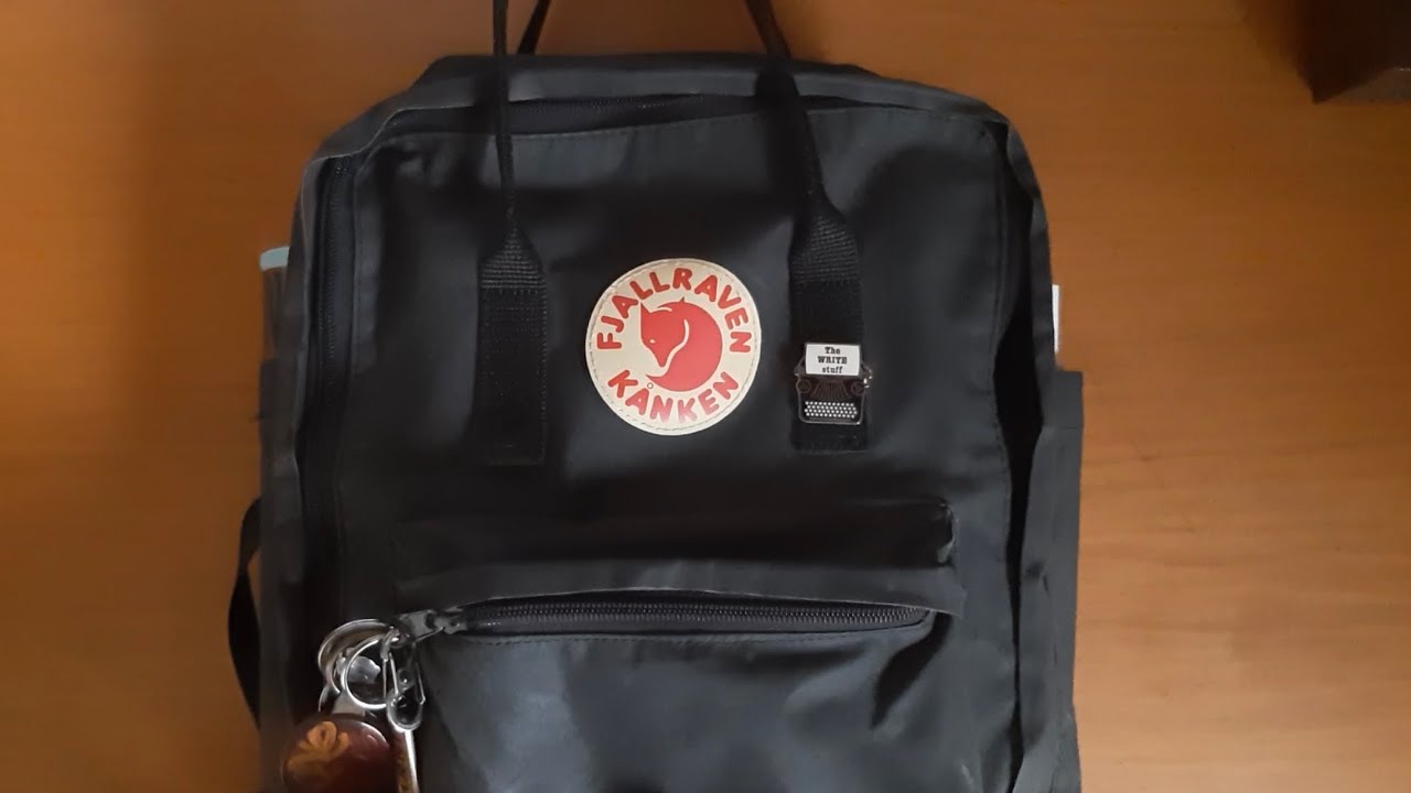 what's in my backpack | travel edition | Fjällräven Kånken