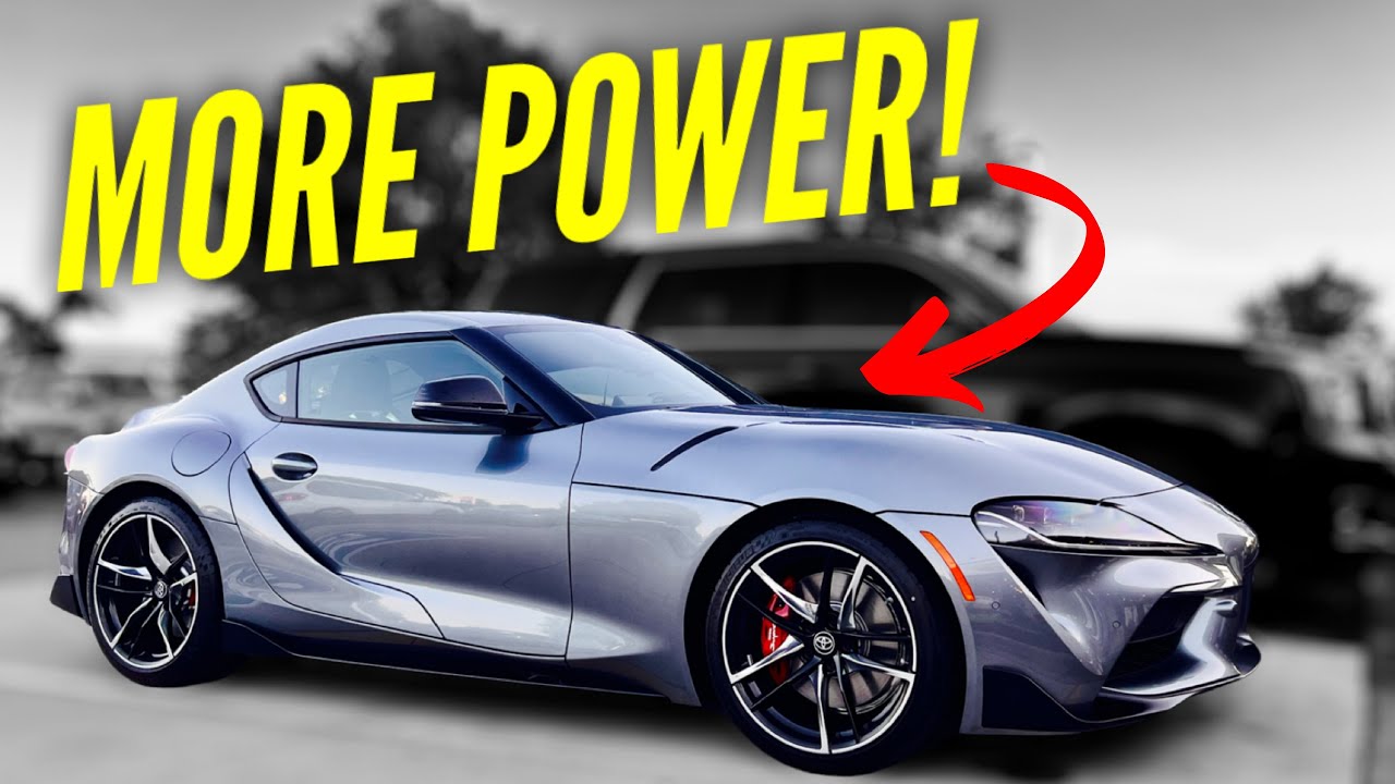 MORE POWER + TURBO NOISES! TUNED MY SUPRA WITH JB4 & THINGS GOT FAST!!