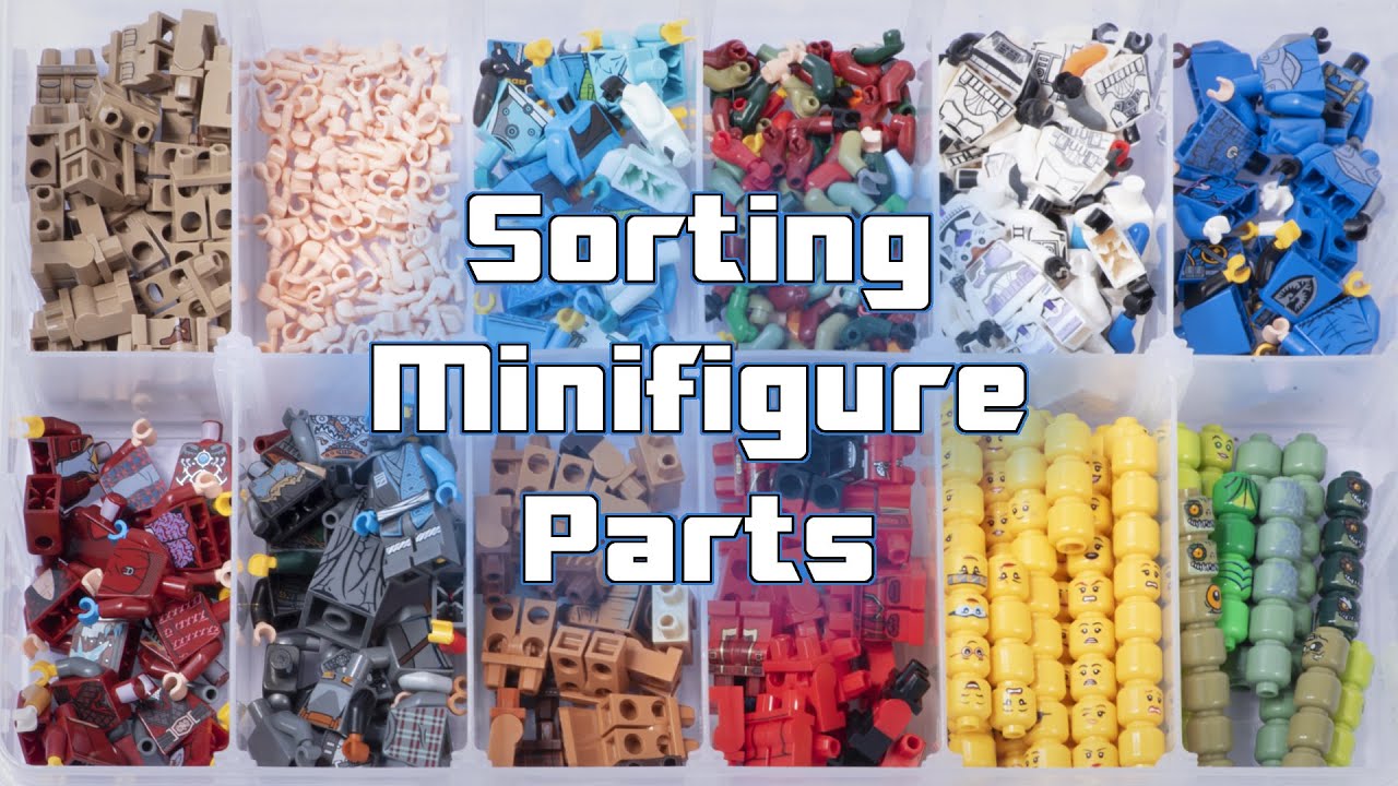 How to Sort LEGO Minifigure Pieces & Accessories