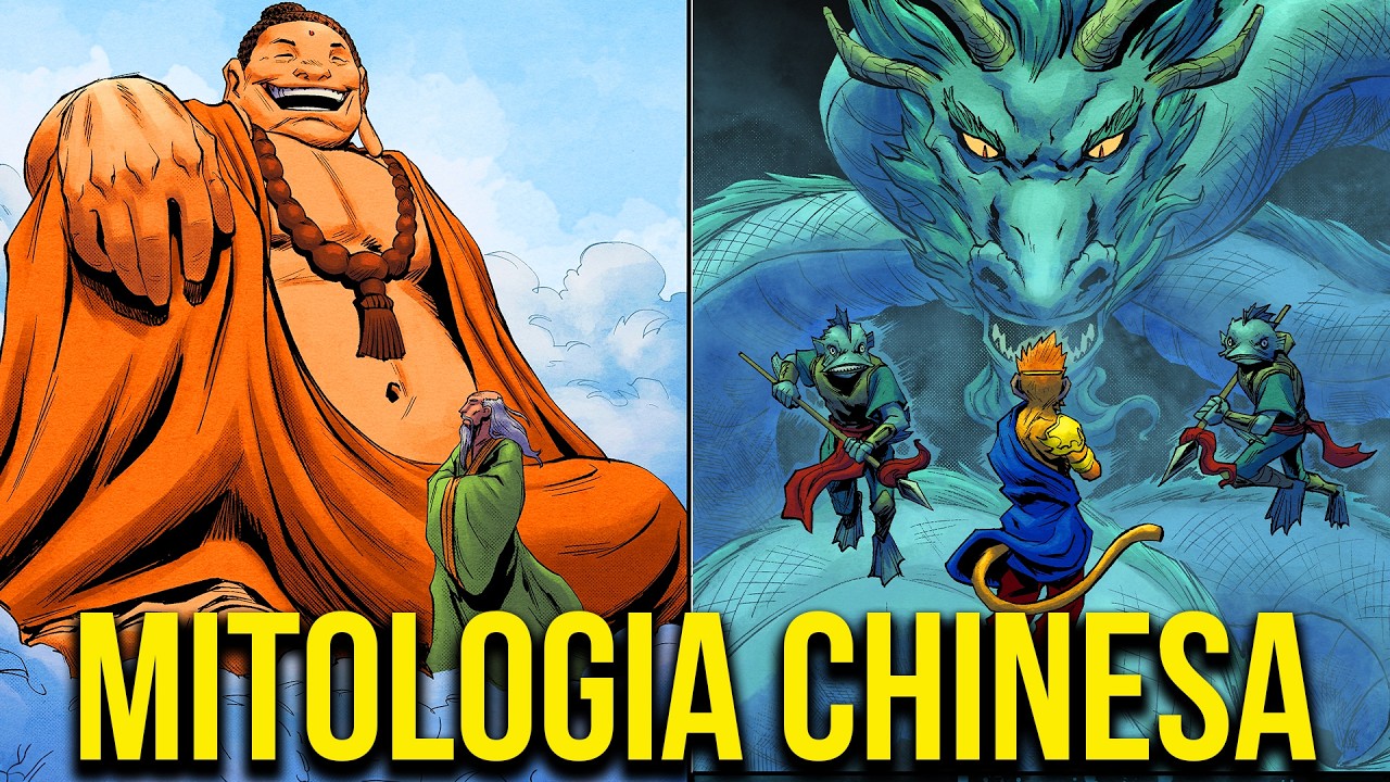O MELHOR da MITOLOGIA CHINESA - Lendas, Mitos, Deuses e Criaturas da China