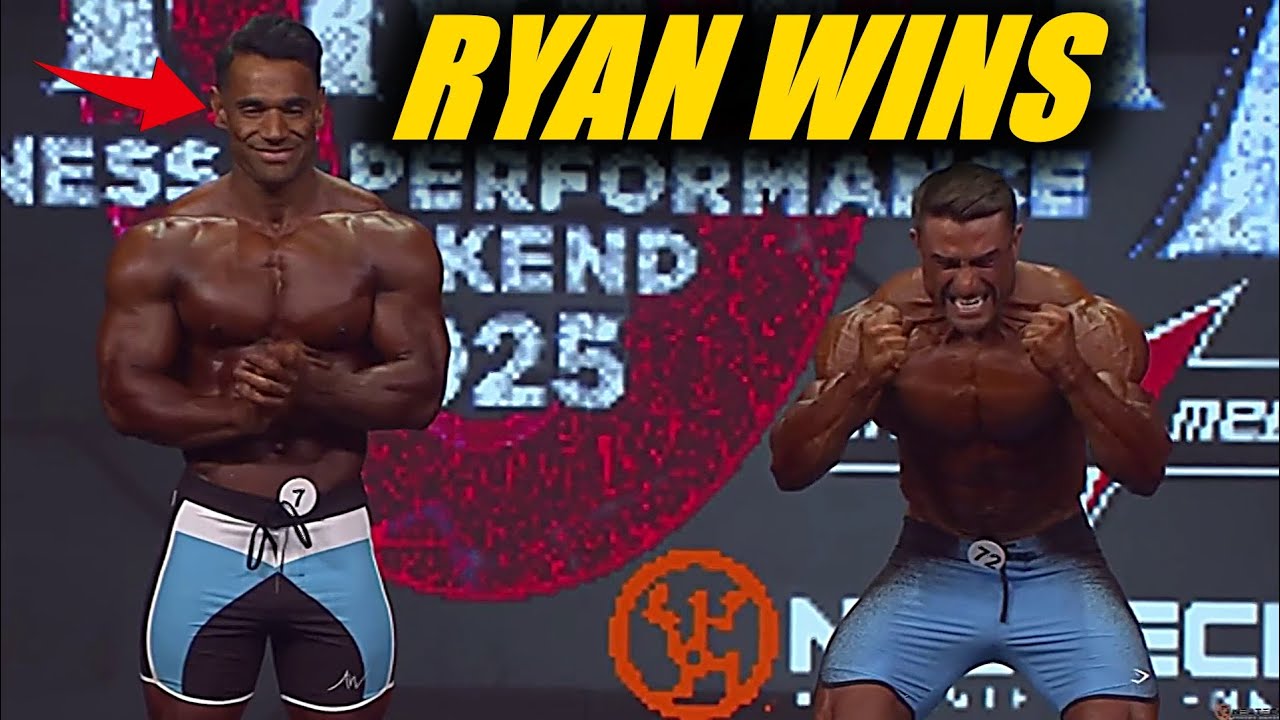 Райан Терри снова побеждает &mdash; результат топ-5 Men's Physique 2025