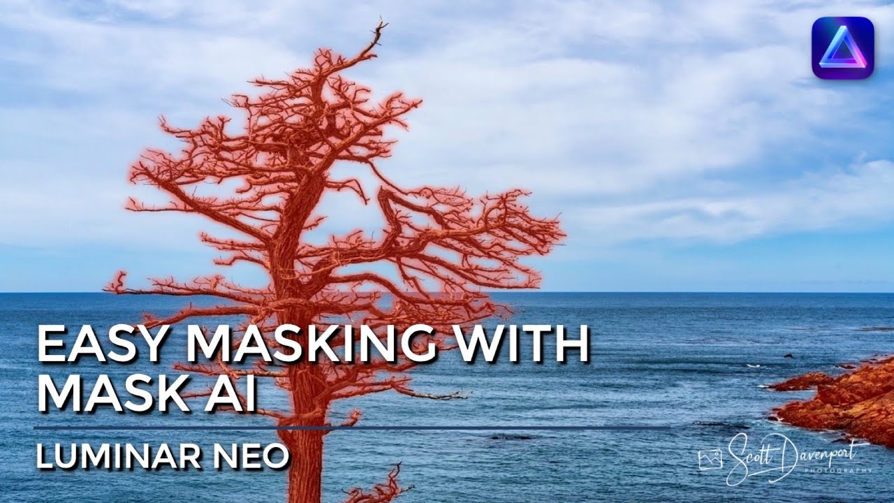 Простая маскировка в Luminar Neo с помощью Mask AI
