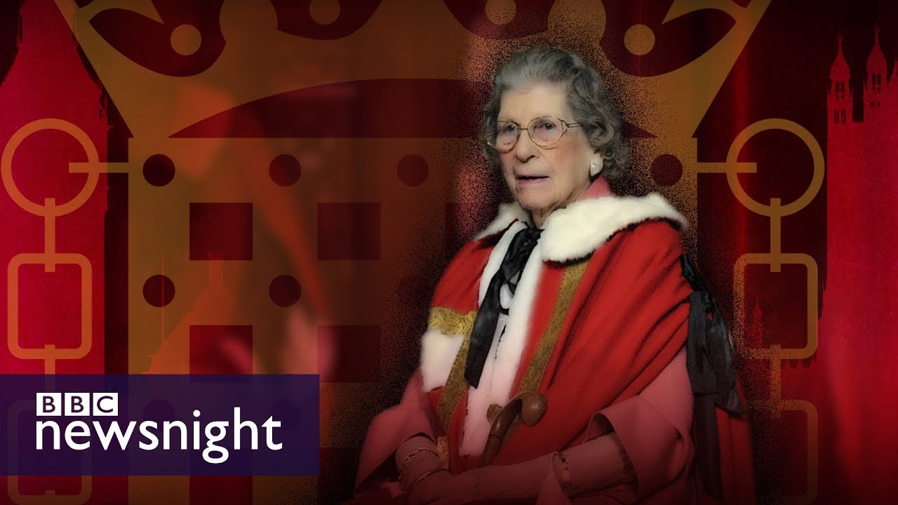 Baroness Trumpington on retiring from the House of Lords - BBC Newsnight