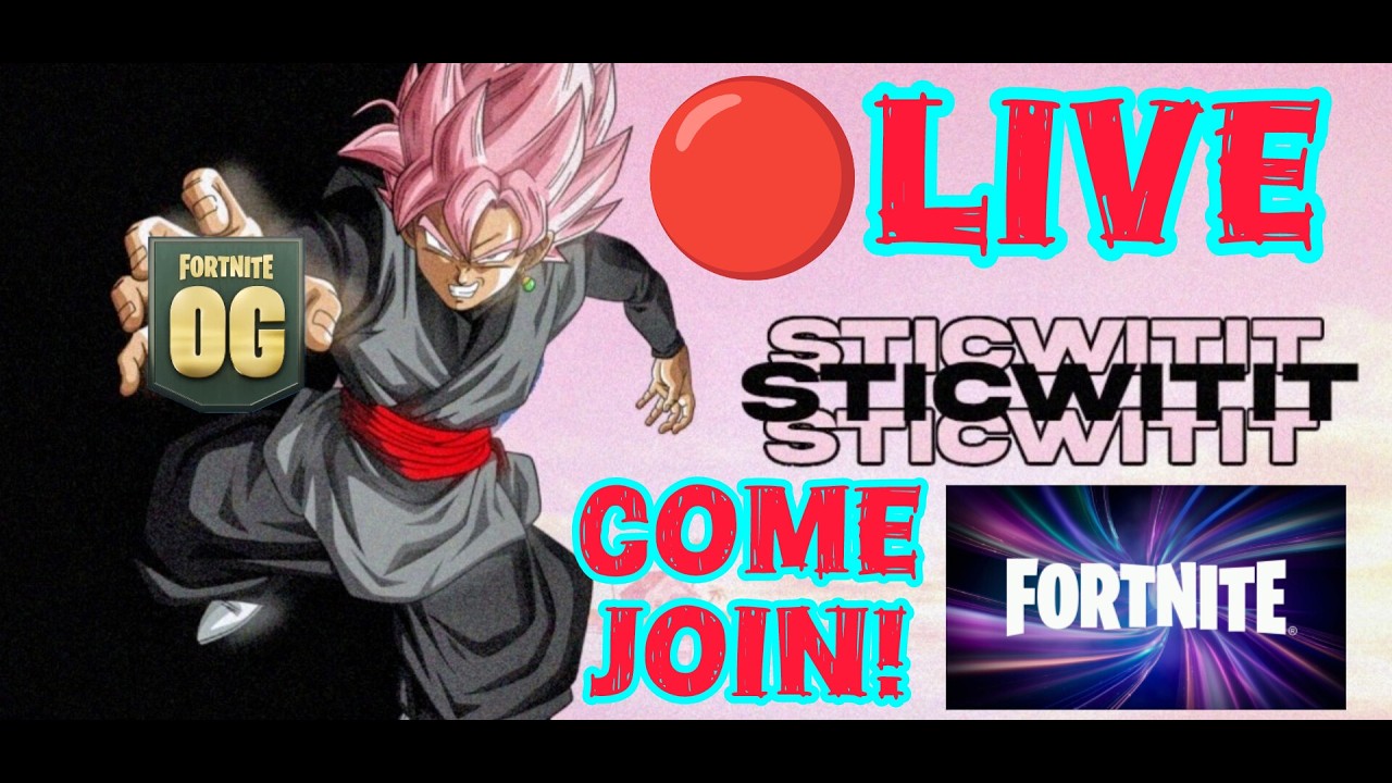 🔴LIVE FORTNITE COME PLAY WITH US