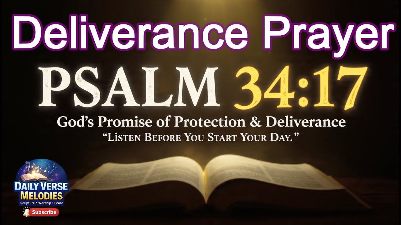 Deliver Me, Oh Lord Psalm 34:17 | SHORT Prayer for INSTANT Deliverance