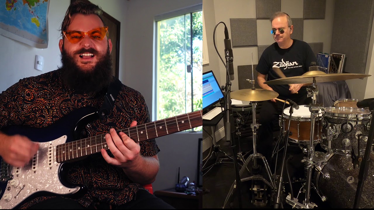 Ace of Aces - The Fearless Flyers - Guitar & Drum Cover