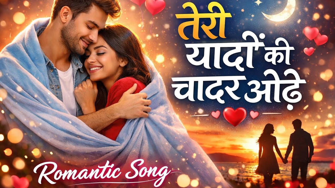 तेरी यादों की चादर ओढ़े ❤️ | Romantic Love Song 2026 | New Hindi Love Song | Dharma Music