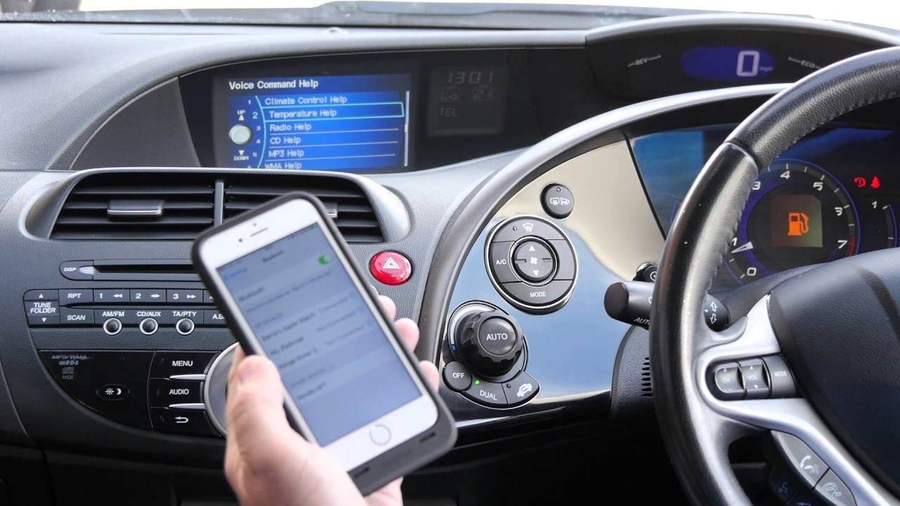 How to Pair your iPhone to the bluetooth system in a 2007 07 HONDA CIVIC 1 8 i VTEC EX