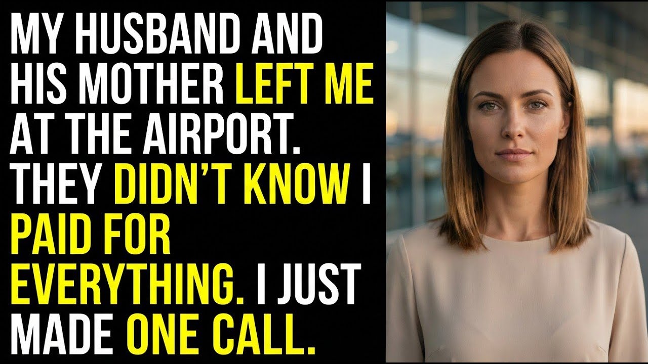 Abandoned at the Airport by Husband and MIL — One Call Changed It All