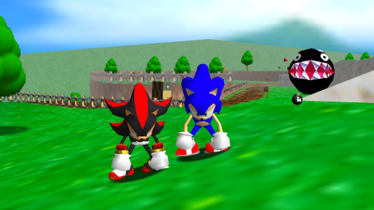Sonic & Shadow 64 (2 Players) - Full Game 100% Walkthrough