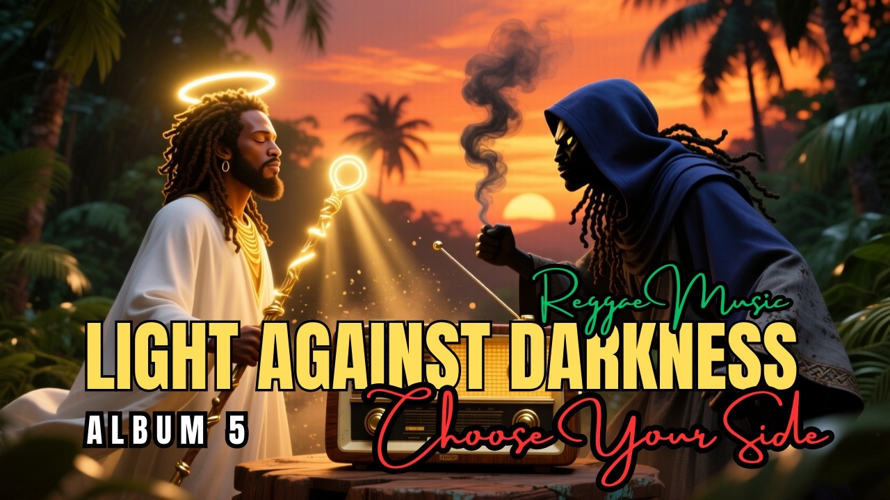 [ LIGHT AGAINST DARKNESS ] BEST NON -STOP REGGAE MUSIC [ Album 5 ] In the Foosteps of Bob Marley