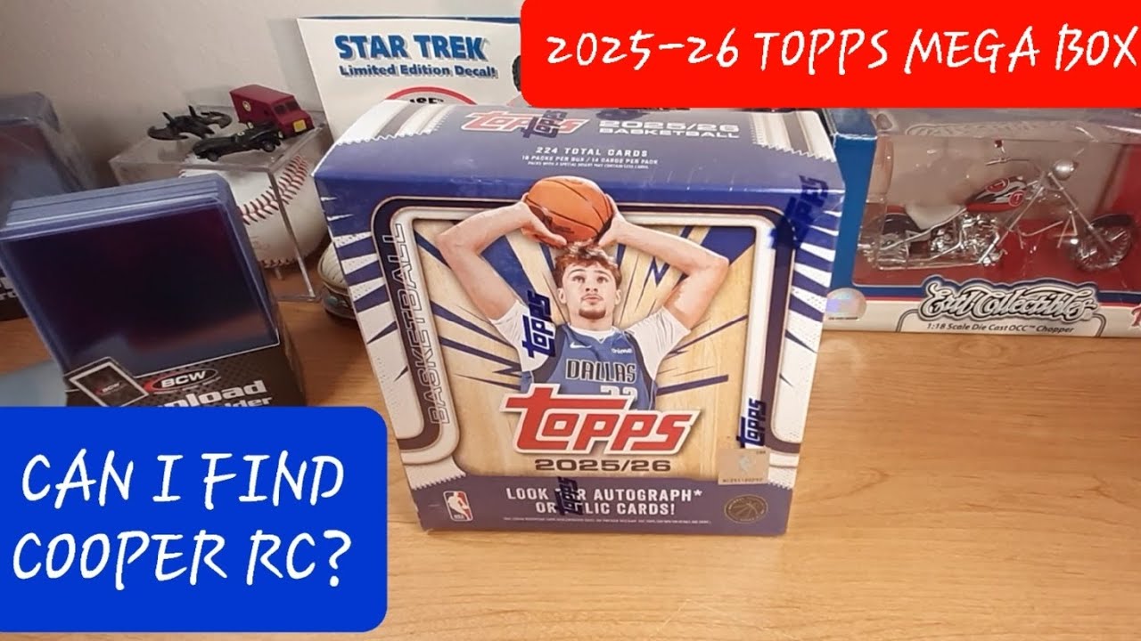 Ищу карточки новичка Купера Флэгга из мегабокса Topps Basketball сезона 2025-26 из Walmart! Весел...