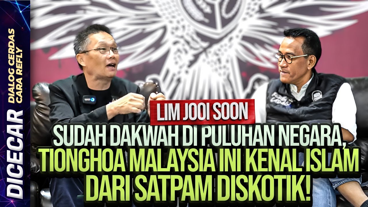 SUDAH DAKWAH DI PULUHAN NEGARA, TIONGHOA MALAYSIA INI KENAL ISLAM DARI SATPAM DISKOTIK!
