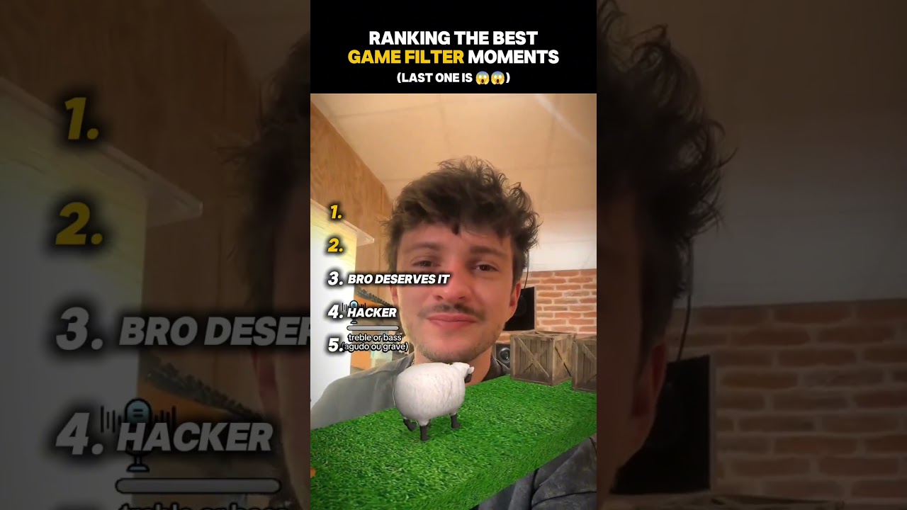 Ranking The Best Game Filter Moments #shorts #tiktok #funnyshorts