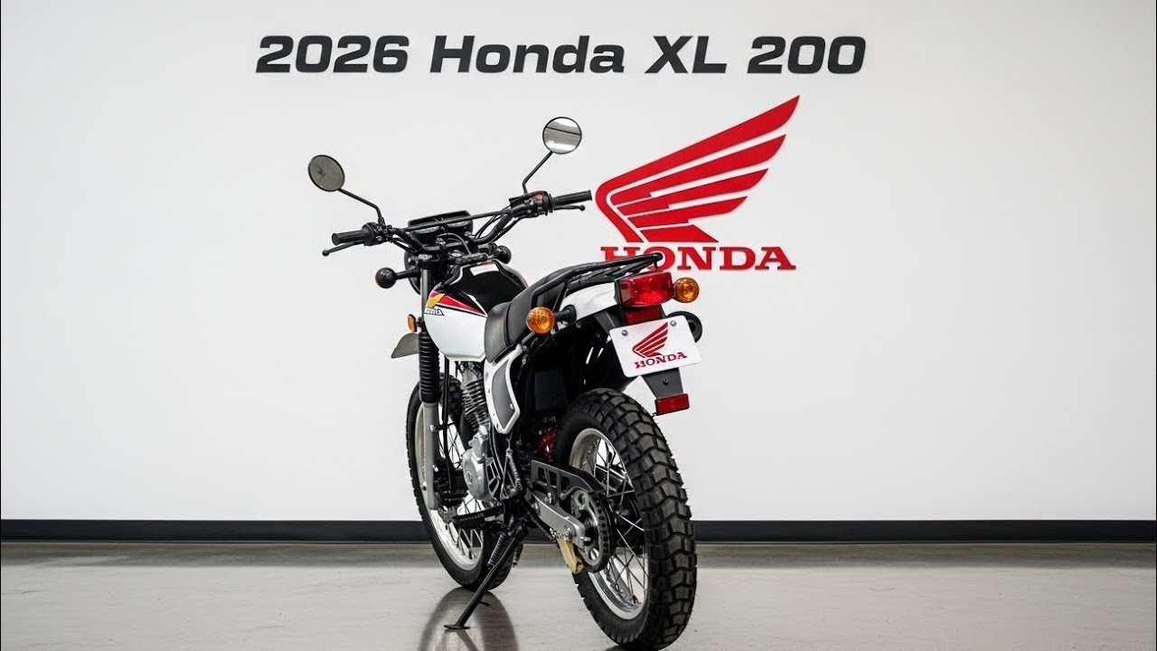 Nowa Honda XL 200 na rok 2026 wreszcie wprowadzona na rynek!!!