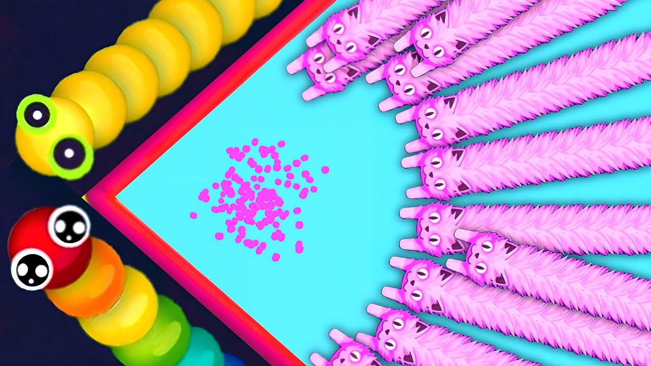 SNAKE.IO 🐍 RAINBOW & ZOINK TRAP ESCAPE Ultimate Strategy Epic Funny Moments Vs 1000 OGGY SKIN 🐍