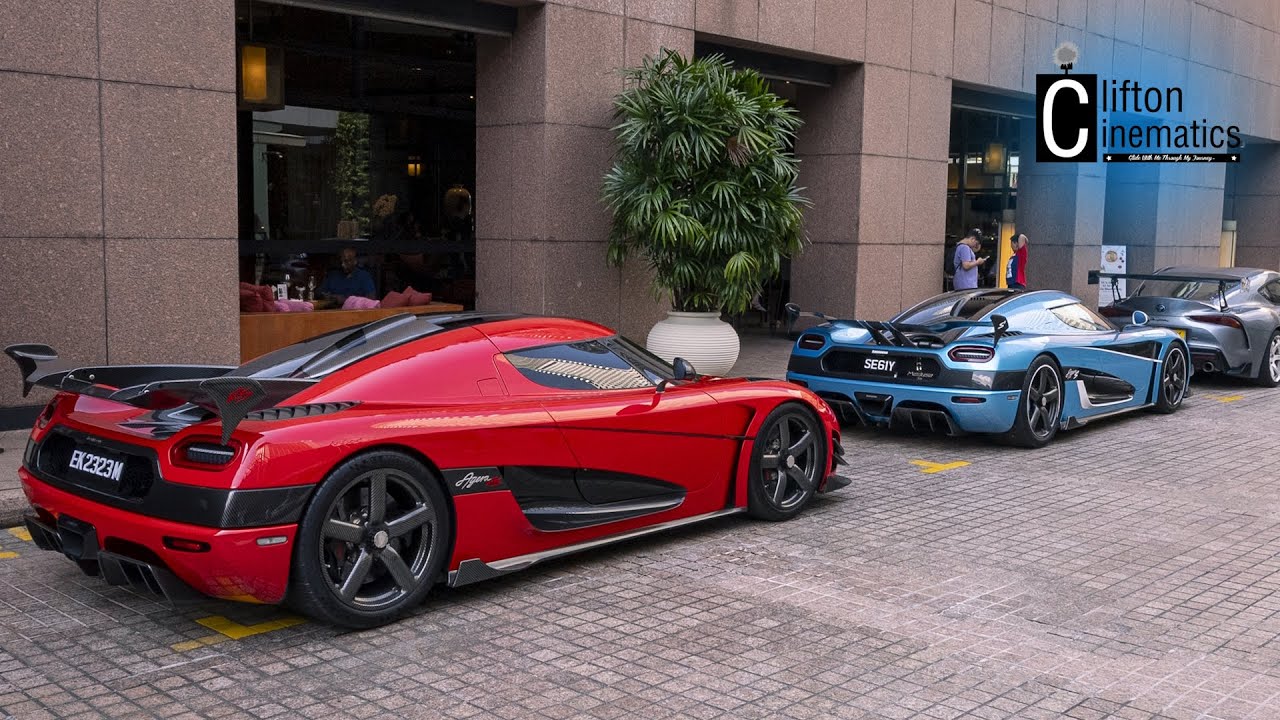 Red Koenigsegg Agera RS Up Close!