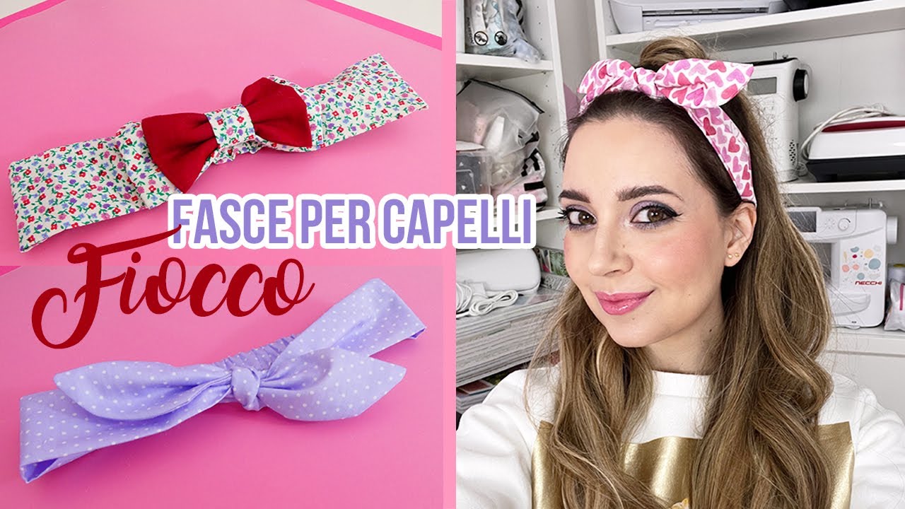 Fasce per Capelli con Fiocco – Cucito Creativo