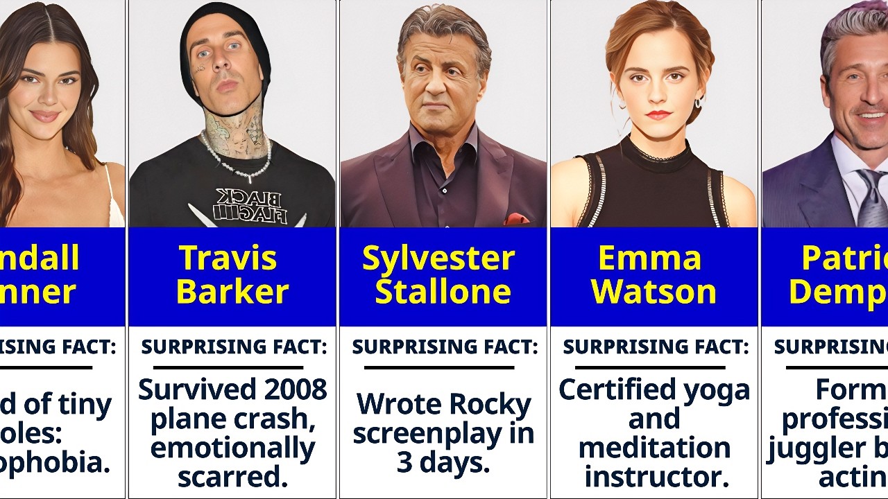 Surprising Facts About Celebrity You Didn't Know