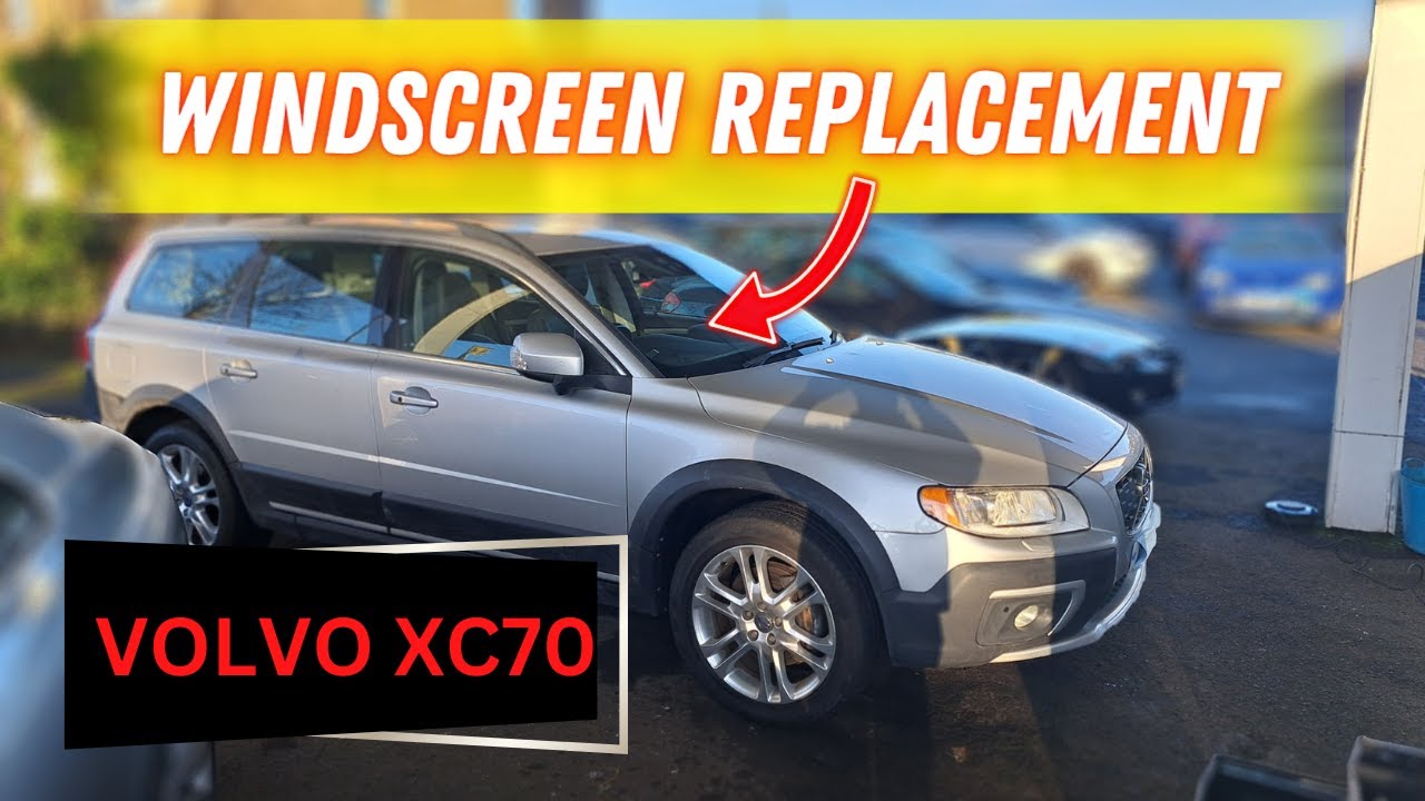 ЗАМЕНА ЛОБОВОГО СТЕКЛА - Volvo XC70 - Шаг за шагом