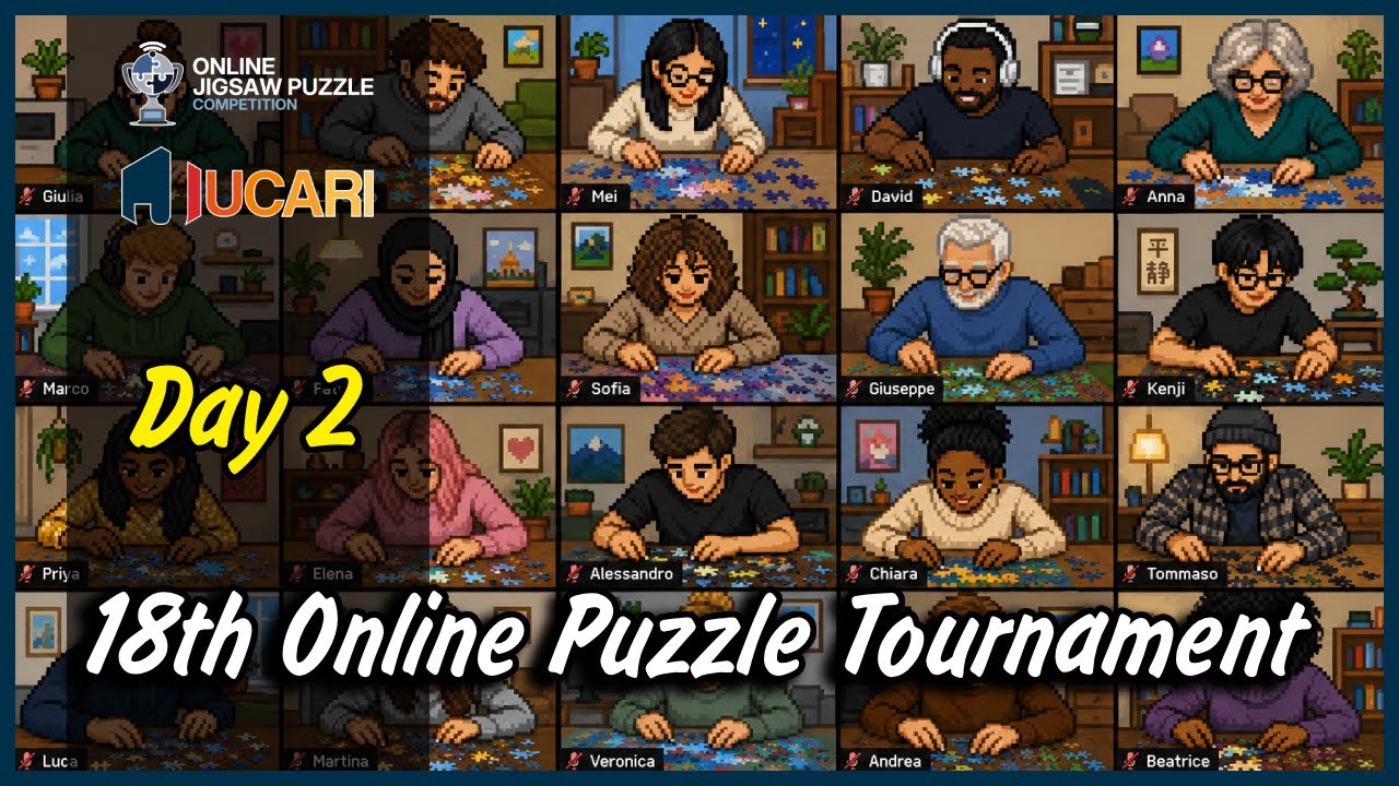 18th Online Puzzle Tournament - Speed Puzzle Championship 2026 - Day 2