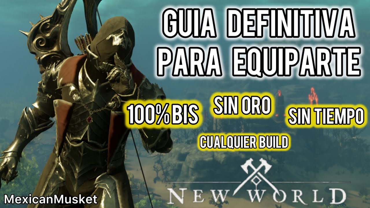 Guía DEFINITIVA para EQUIPARTE en New World