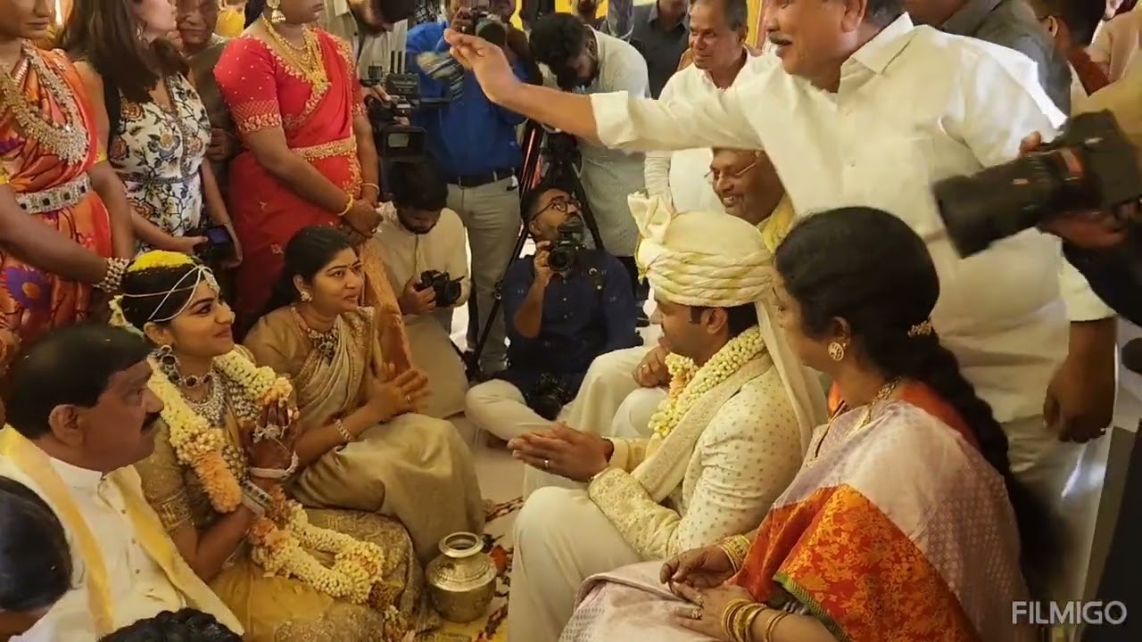 Patnam family wedding...Manisha  with Himadeepreddy...@ Patnam Mahenderreddy & Patnam Sunitha Reddy