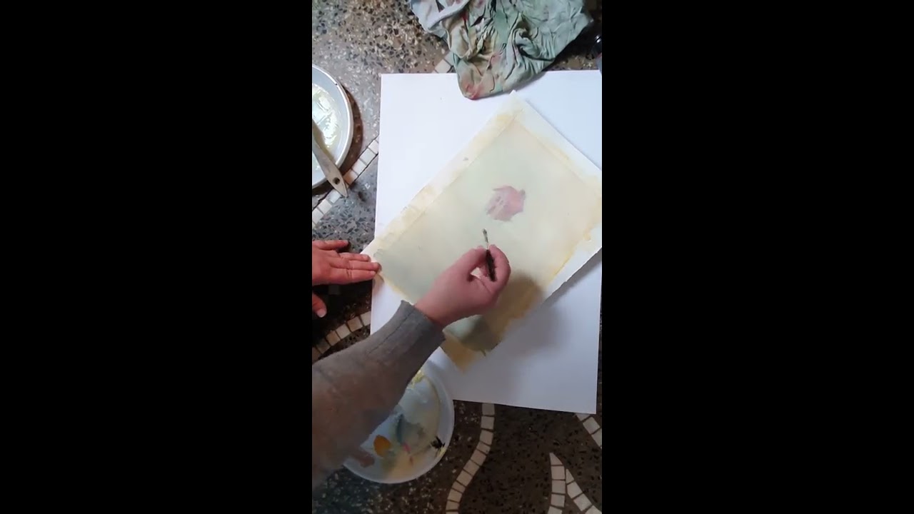 DIPINGERE CON ACRILICO - lezione Scuola Internazionale di Comics Genova