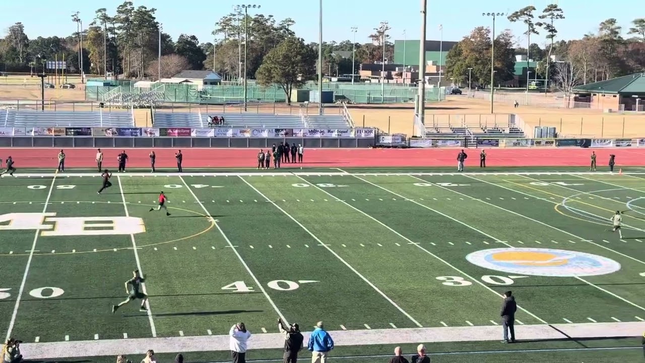 16x100 yard relay run @MBHS