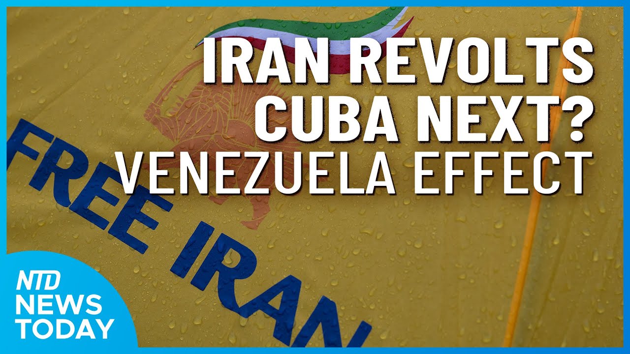 Millions Demand Khamenei Out; Iran Threatens US Bases | NTD News Today (Jan.  11)