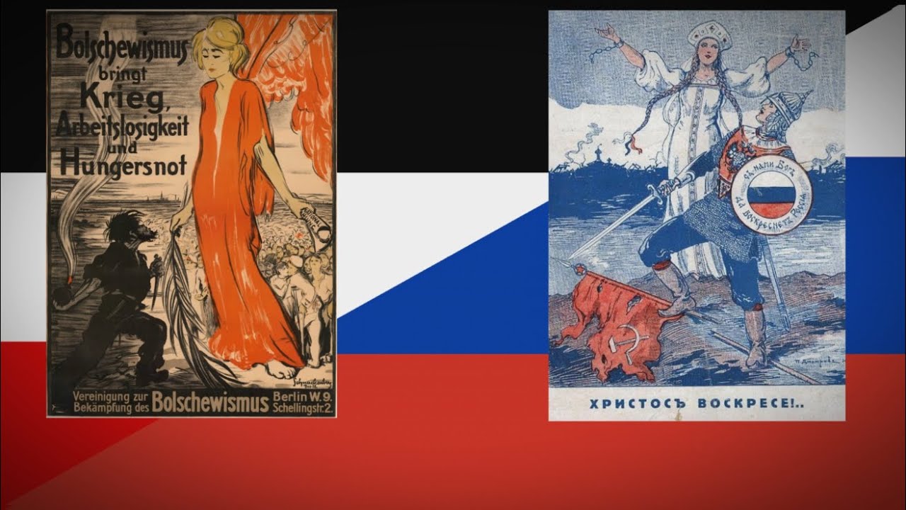 Weißgardisten vom Kuban - German Freikorps song about White Army (+ перевод)
