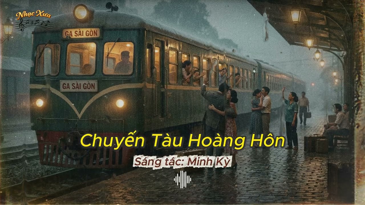 Chuyến Tàu Hoàng Hôn | Rock Ballad Bolero | Luyến Láy Sâu | Nhạc Xưa Phối Mới