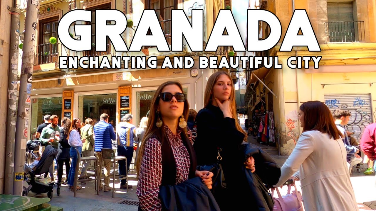 Granada City Spain Enchanting & Beautiful City | Amazing Holiday Destination | Andalucía [4K]