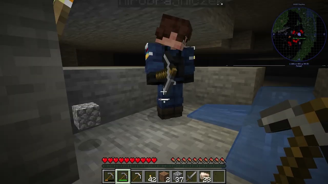Szukamy skarbów w kopalni 💎 Minecraft Zoo z Miziulką #4 ⛏️