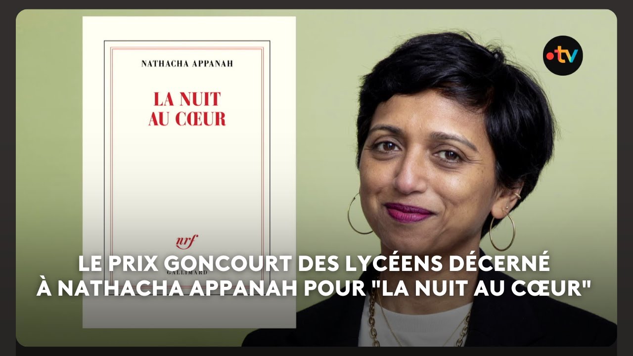 Goncourt des lyc&eacute;ens : le prix est d&eacute;cern&eacute; &agrave; Nathacha Appanah pour 