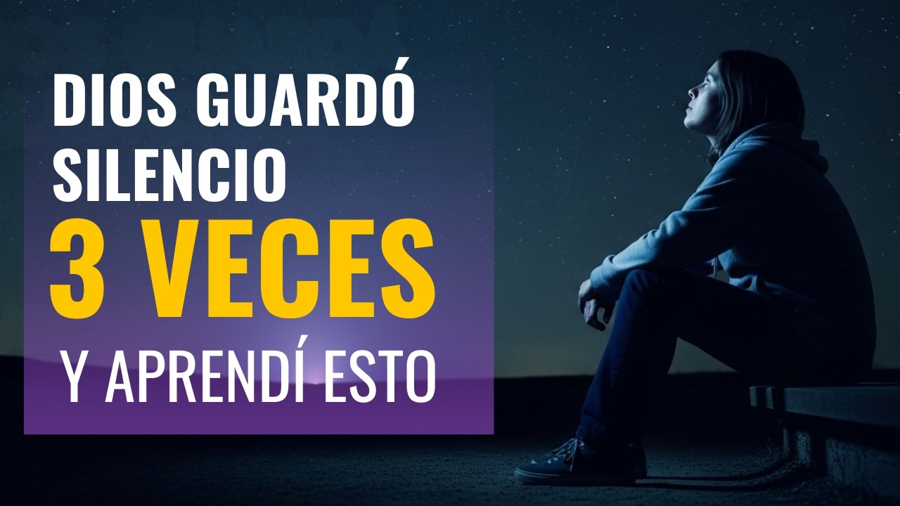 Cuando Dios calla no es abandono, es esto    Muchos se rinden antes de verlo