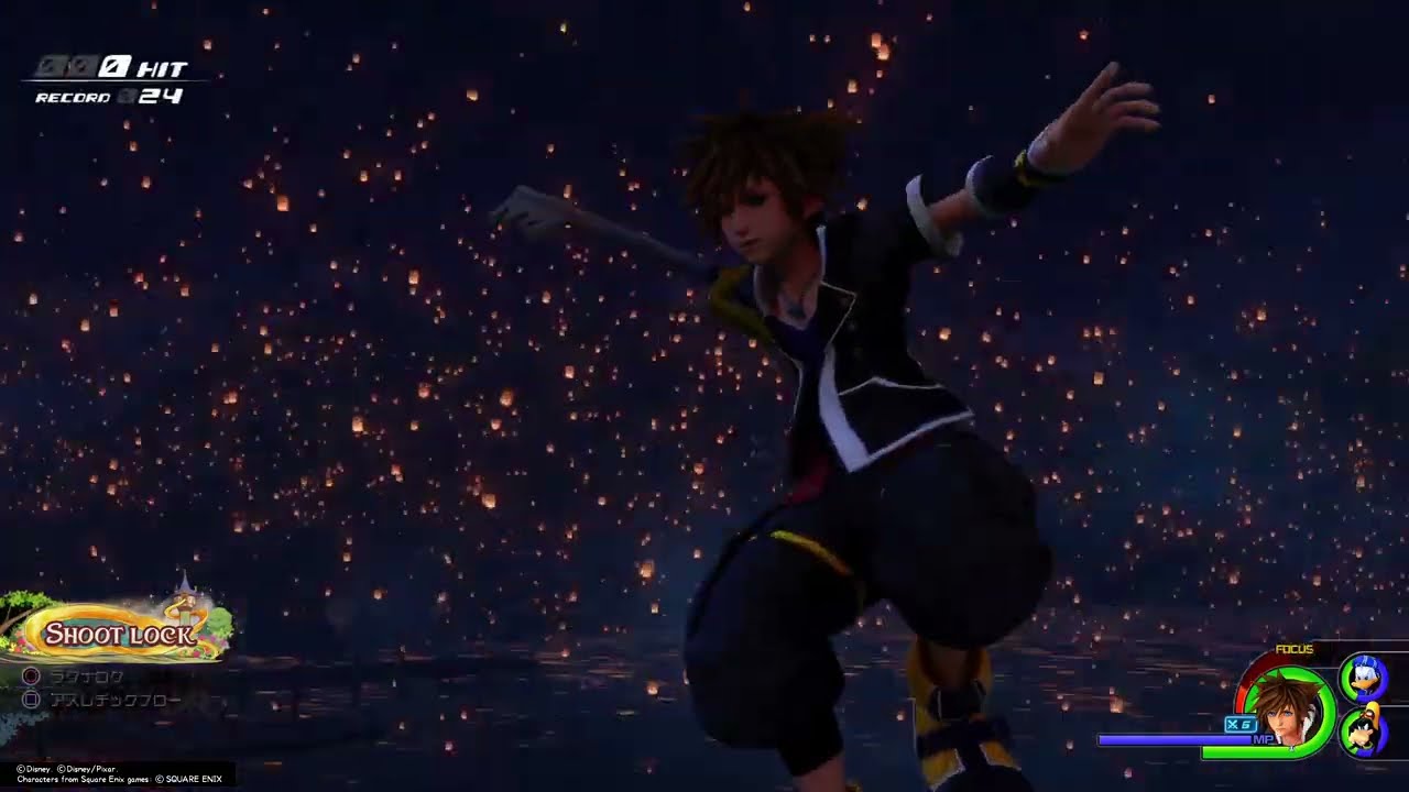 ノーバディの群れ戦・kh3