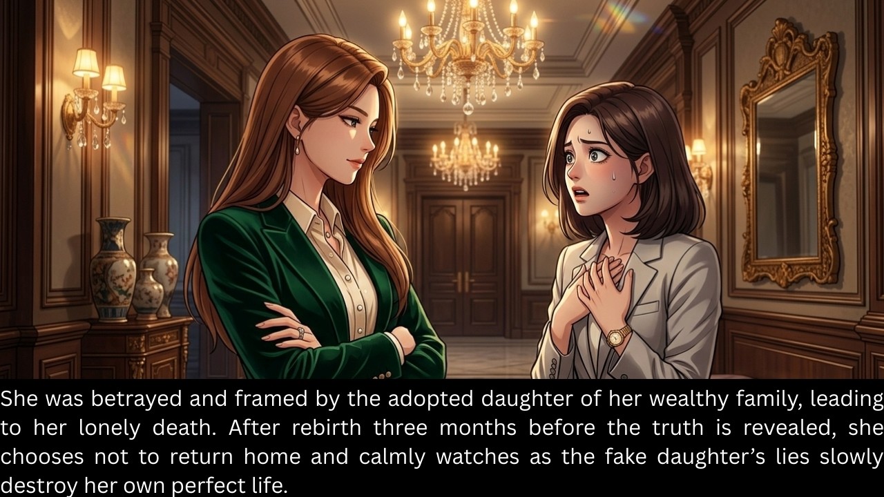After Rebirth She Refused Her Rich Family… Then the Fake Daughter’s Lies Collapsed #rebirthdrama
