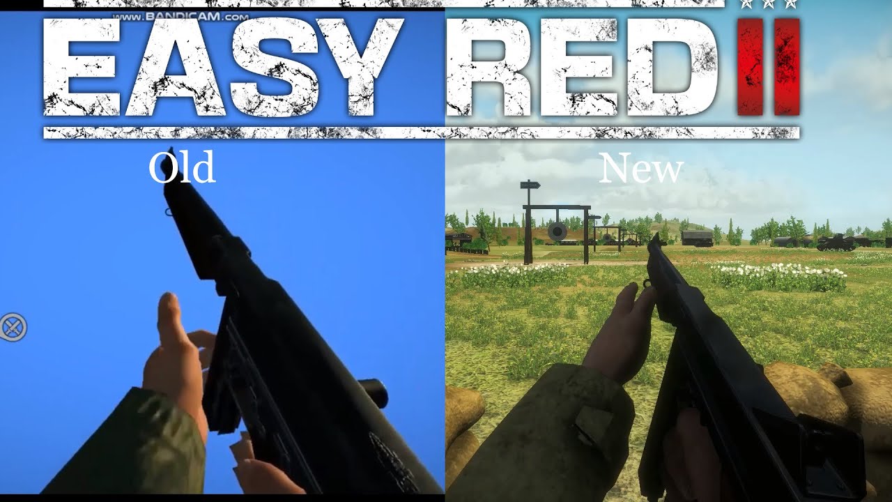 Easy Red 2 Weapons Old Vs New