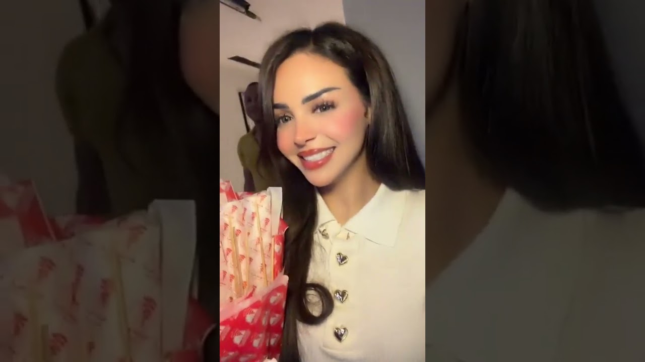 رهف القحطاني وعيد الحب والهديه 😍💃